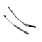 Raybestos BRAKE HARDWARE AND CABLES OEM OE Replacement 5738 Inch Cable Length 45625 Inch Housing Length B BC93486 - alternate 2